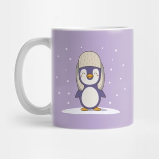 Kawaii Cute Winter Christmas Penguin Mug